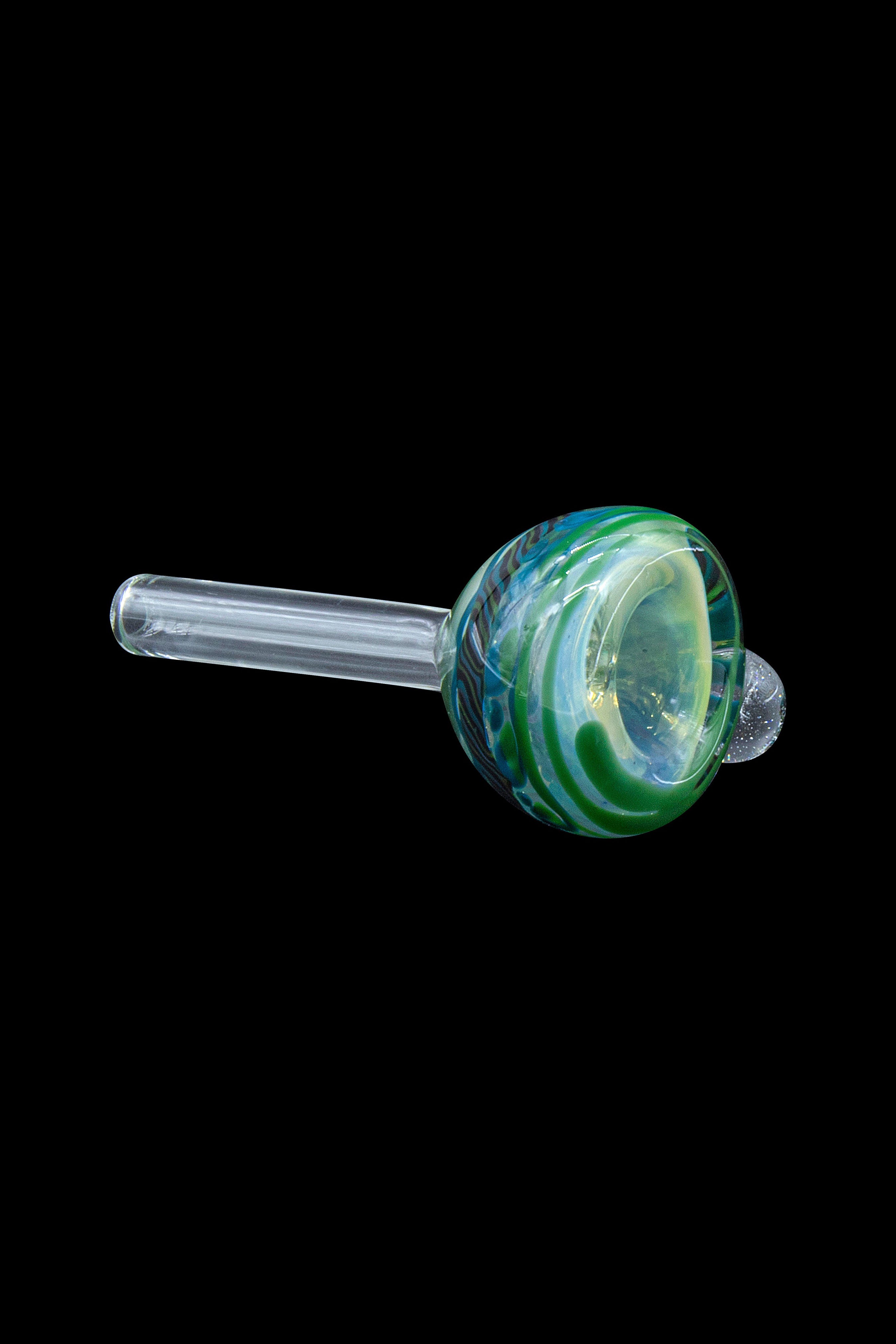 LA Pipes Painted Warrior: Stylish Pull - Stem Slide Bowl