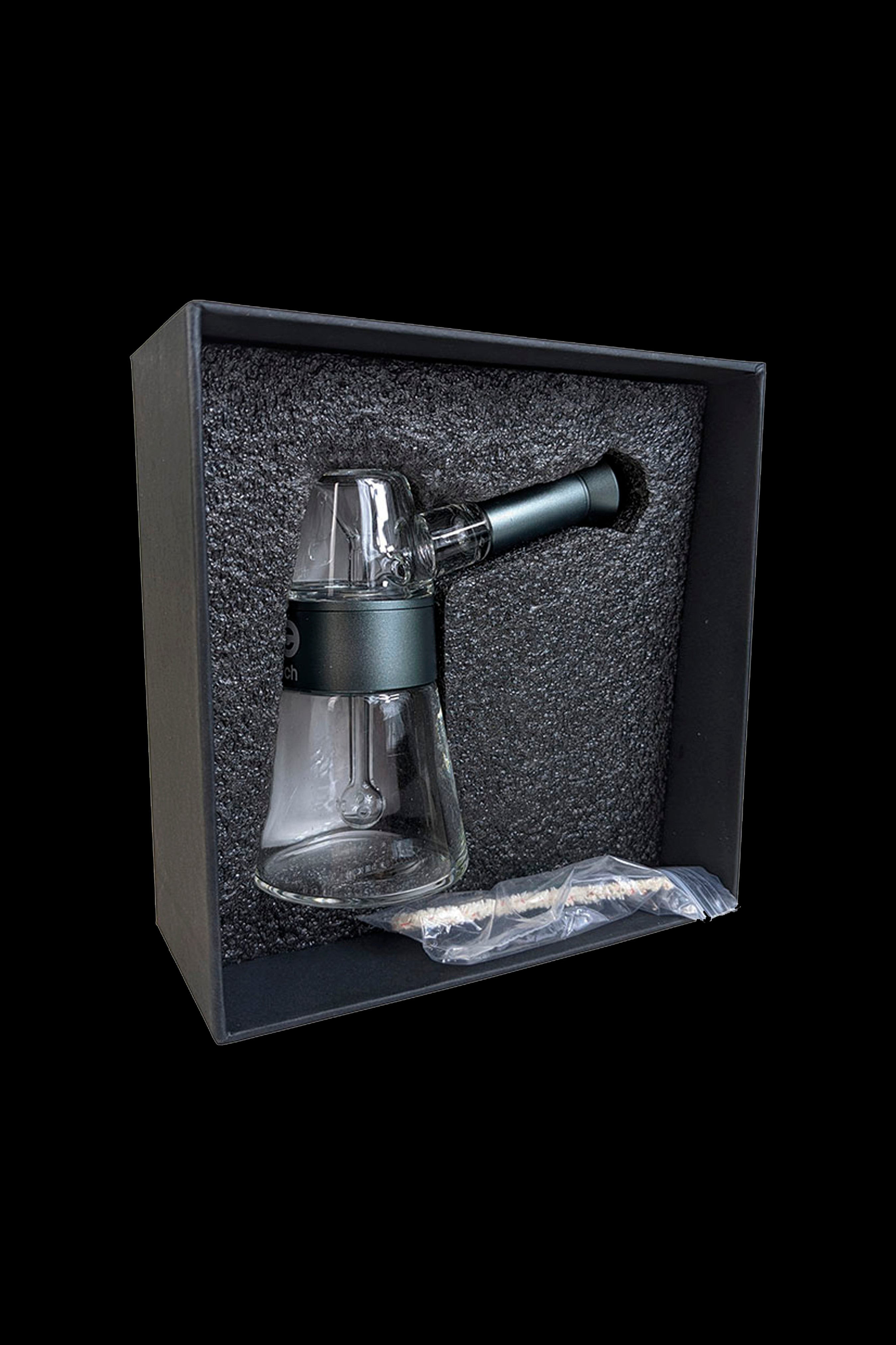 Cheech Glass Lantern-Style Metal Glass Bubbler