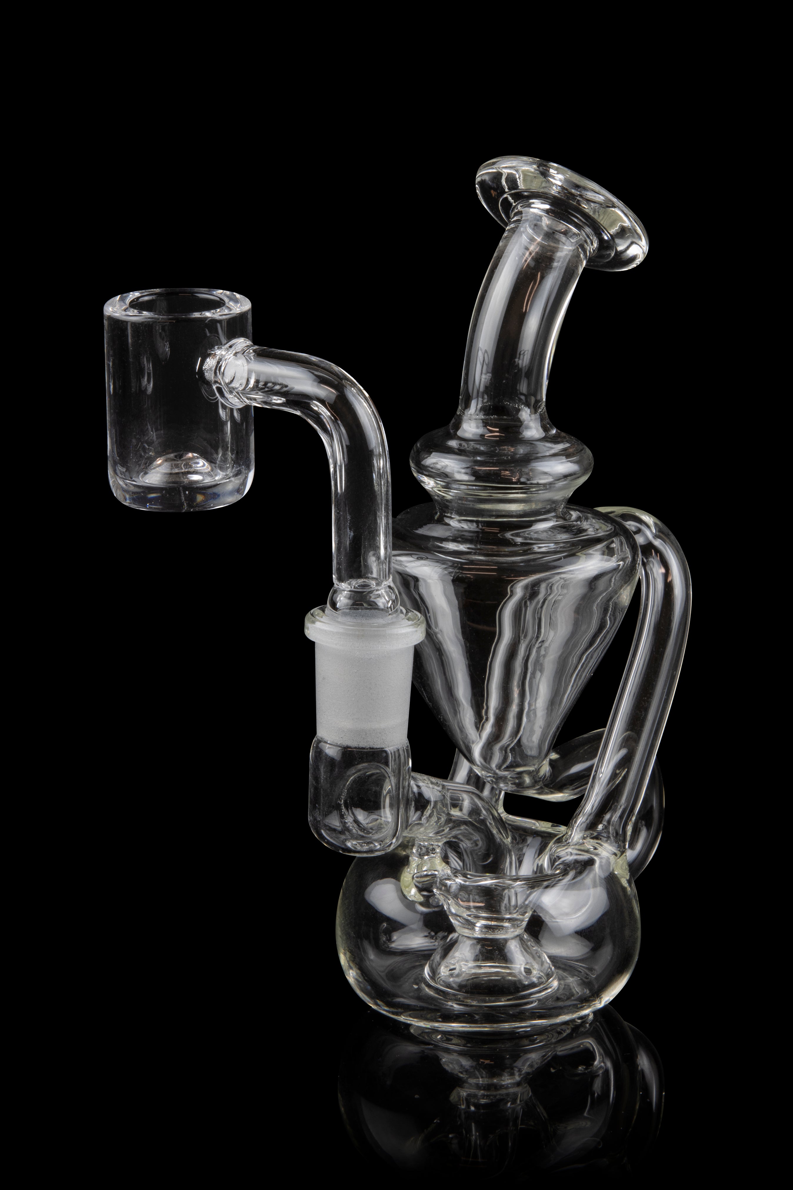 Compact Mini Funnel Recycler Dab Rig - Big Hits in a Small Package