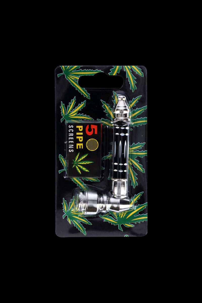 Stunning Colored Metal Hand Pipe