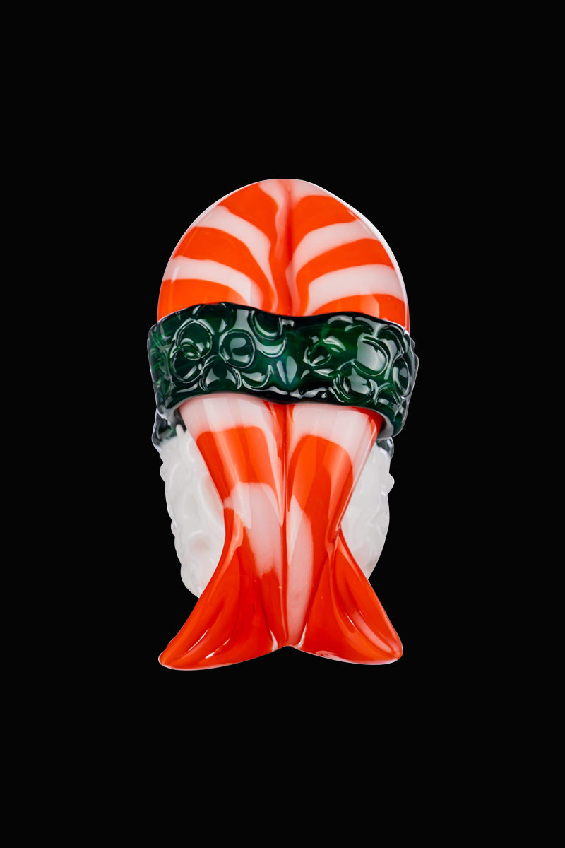 Empire Glassworks Delightful Shrimp Nigiri Sushi Hand Pipe