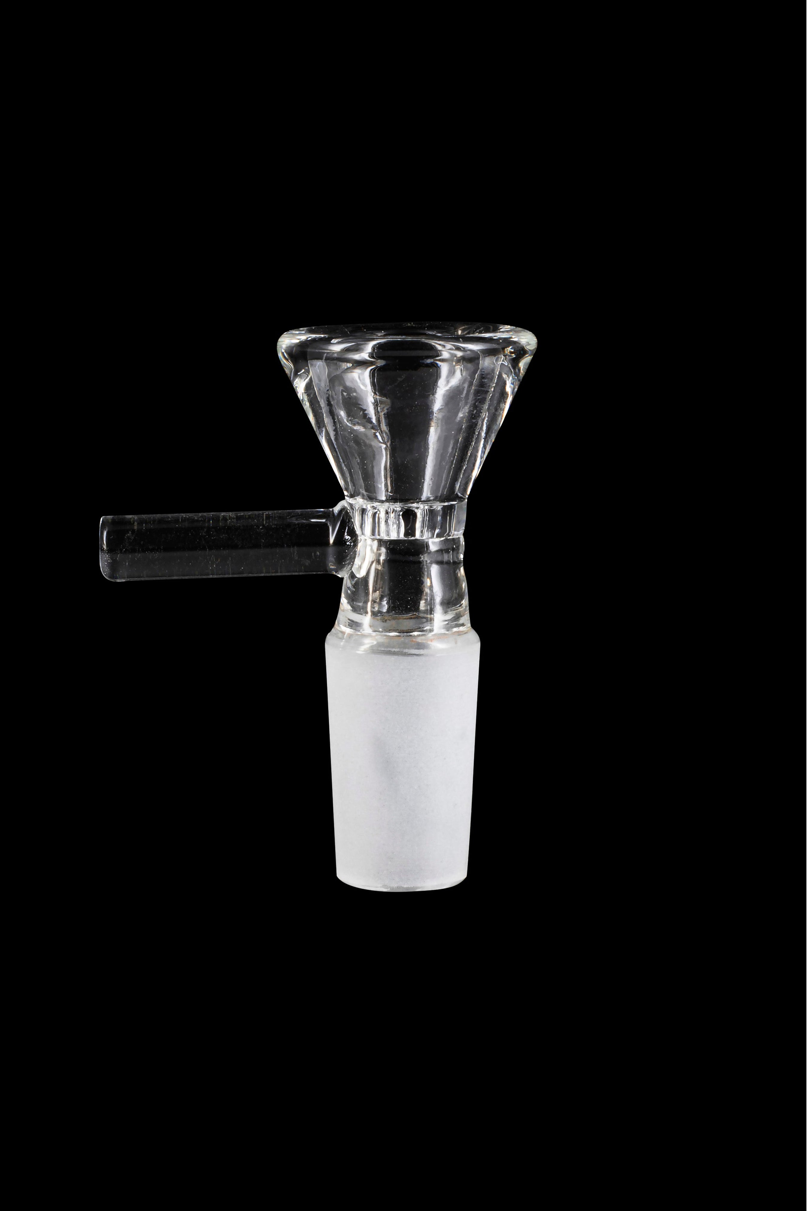 LA Pipes Premium Honeycomb Funnel Bowl with Handle - Elevate Your Smoking Experience!