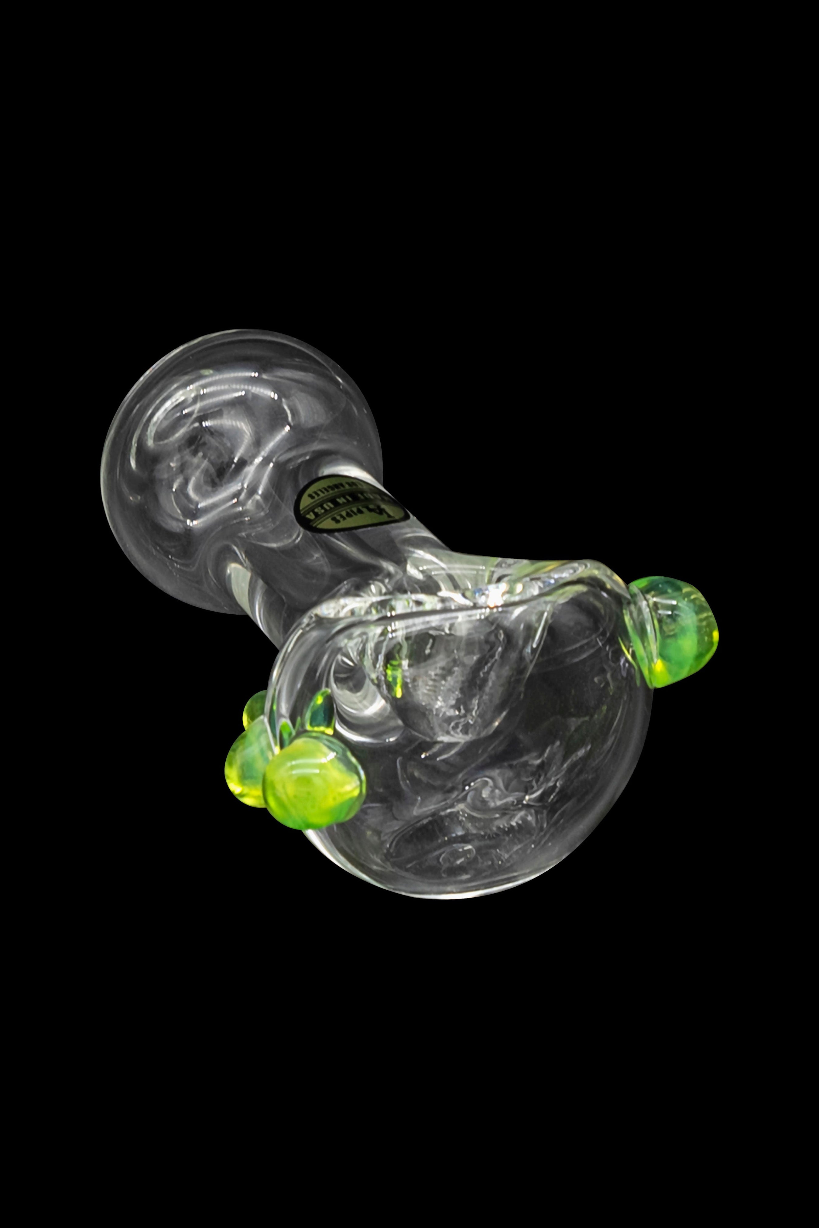 LA Pipes Stunning Thick Glass Spoon Pipe