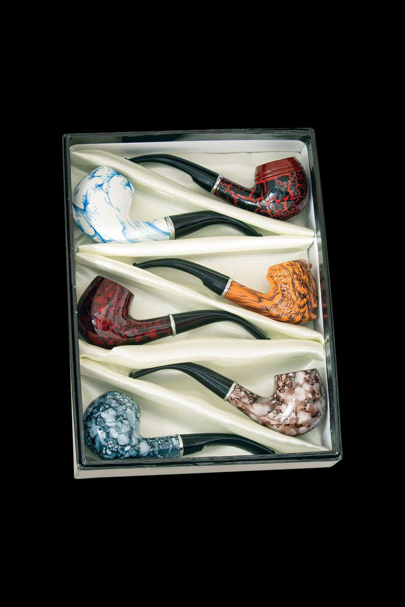 Fujima 6-Pack Exquisite Tobacco Pipes