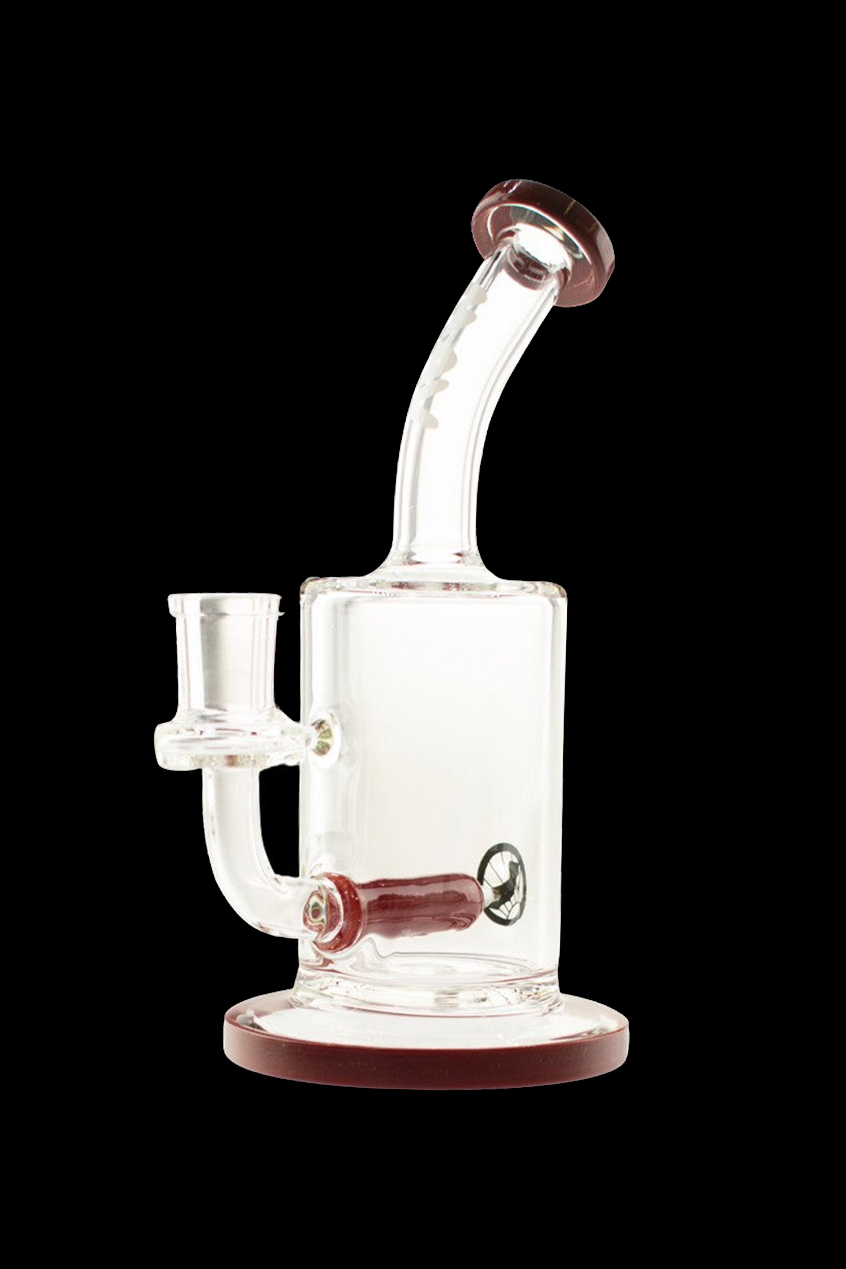 MAV Glass Metro Poked Inline Rig - The Ultimate Smooth-Hit Rig